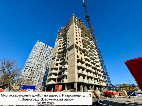 ЖК «Сталинградский», корпус 1 — 1 кв. 2024 г.