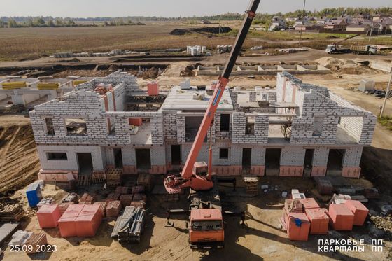 ЖК «Парковые кварталы», ул. Первая, 4 — 3 кв. 2023 г.