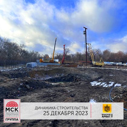 ЖК «Донской Арбат 2», корпус 1 — 4 кв. 2023 г.