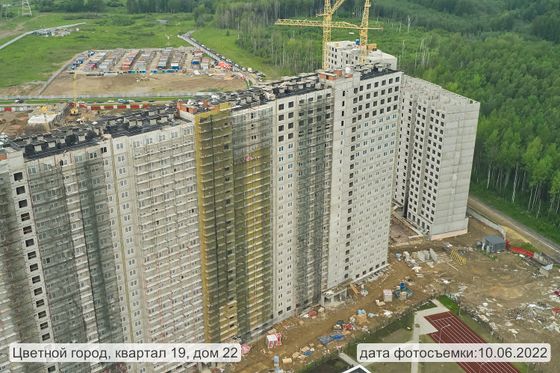 ЖК «Цветной город», Пейзажная ул., 24, к. 2 — 2 кв. 2022 г.