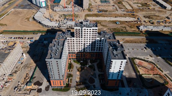 Жилой район «Никольский», ул. Петра Ершова, 14 — 3 кв. 2023 г.