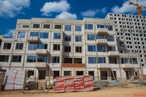 Квартал «Черника», пр. Александра Суворова, 55 — 3 кв. 2020 г.
