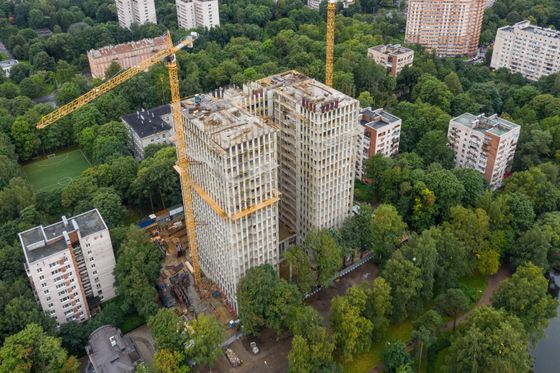 ЖК «Институтский, 16», ал.  Академика Лихачёва, 7 — 3 кв. 2020 г.