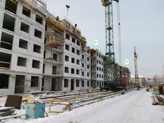 ЖК «АвиатоR» (Авиатор), корпус 2.1-2.2 — 4 кв. 2021 г.