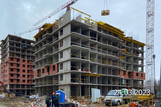 Квартал «Живи! В Рыбацком», корпус 76.3 — 1 кв. 2023 г.