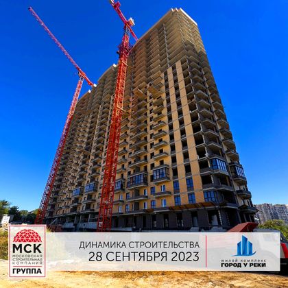 ЖК «Город у реки», ул. 23-я Линия, 54, стр. 12 — 3 кв. 2023 г.