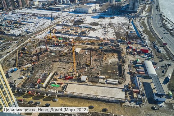ЖК «Цивилизация на Неве», ул. Дыбенко, 3 — 1 кв. 2022 г.