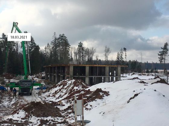 ЖК «Бакеево-парк», ЖК Бакеево Парк, к. 7 — 1 кв. 2021 г.