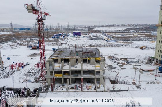 Микрорайон «Чижи», корпус 1.2 — 4 кв. 2023 г.