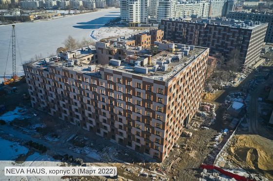 ЖК «Neva Haus» (Нева Хаус), Петровский пр., 11, к. 3 — 1 кв. 2022 г.