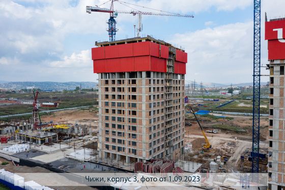 Микрорайон «Чижи», ул. Петра Подзолкова, 15Б, к. 3 — 3 кв. 2023 г.