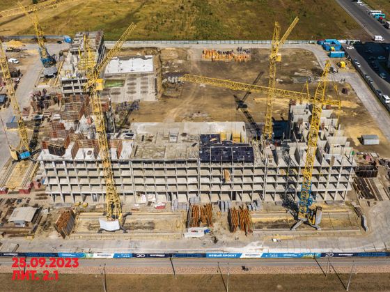 Дизайн-квартал «Высота», пр. Российский, 12 — 3 кв. 2023 г.