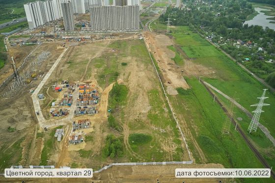 ЖК «Цветной город», ул. Пахомовская, 23 — 2 кв. 2022 г.