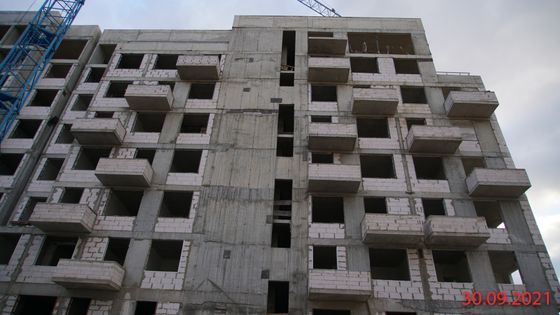 Квартал «Черника», пр. Александра Суворова, 15, к. 6 — 3 кв. 2021 г.