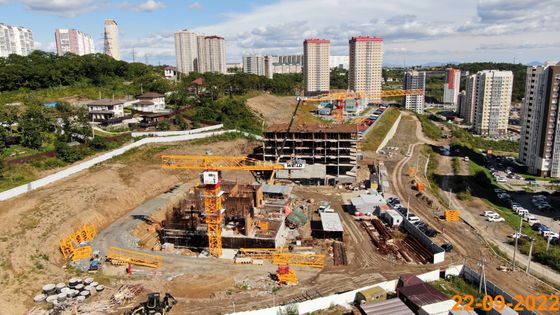 ЖК «Босфорский парк», ул. Архангельская, 23, к. 1 — 3 кв. 2022 г.