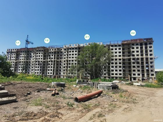ЖК «АвиатоR» (Авиатор), корпус 1.1-1.2 — 2 кв. 2022 г.