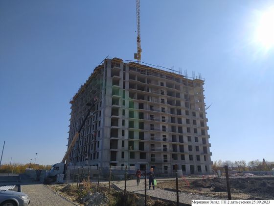 ЖК «Меридиан Запад», ул. Краснооктябрьская, 16, к. 1 — 3 кв. 2023 г.
