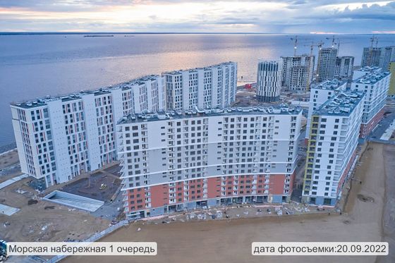 ЖК «Морская набережная. SeaView» (Морская набережная. СиВью), наб. Миклухо-Маклая, 1, к. 1 — 3 кв. 2022 г.