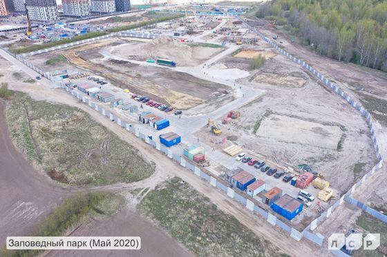 ЖК «Заповедный парк», наб. реки Каменки, 25 — 2 кв. 2020 г.