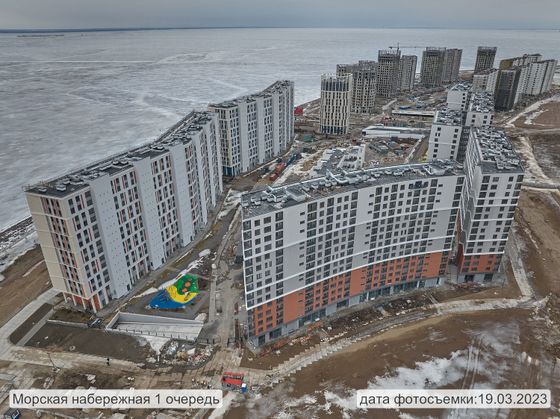 ЖК «Морская набережная. SeaView» (Морская набережная. СиВью), наб. Миклухо-Маклая, 1, к. 1 — 1 кв. 2023 г.