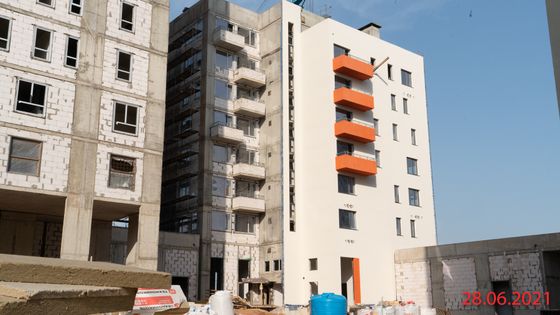 Квартал «Черника», пр. Александра Суворова, 15, к. 12 — 2 кв. 2021 г.