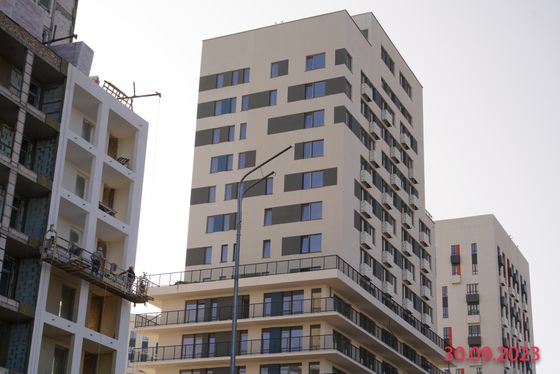 Квартал «Черника», пр. Александра Суворова, 21 — 3 кв. 2023 г.