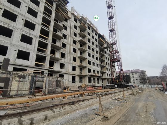 ЖК «АвиатоR» (Авиатор), корпус 2.1-2.2 — 1 кв. 2022 г.