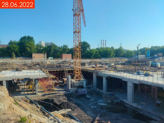 ЖК «Sky Garden» (Скай Гарден), Строительный проезд, 9 — 2 кв. 2022 г.