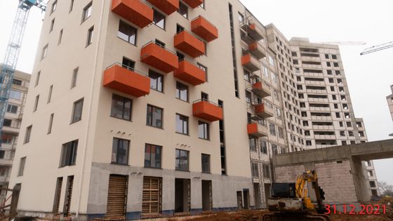 Квартал «Черника», пр. Александра Суворова, 15, к. 7 — 4 кв. 2021 г.
