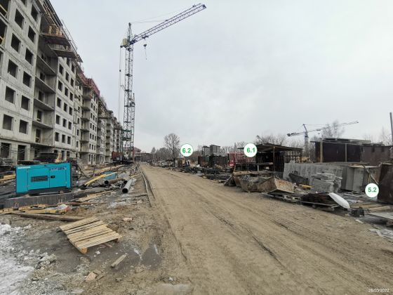 ЖК «АвиатоR» (Авиатор), корпус 6.1-6.2 — 1 кв. 2022 г.