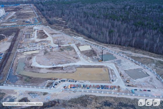 ЖК «Заповедный парк», пр. Орлово-Денисовский, 15, к. 1 — 1 кв. 2020 г.