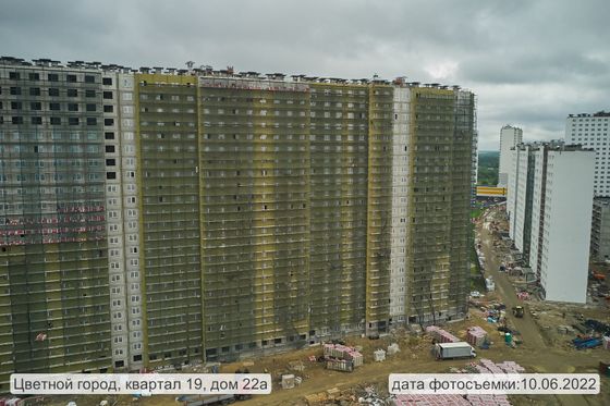 ЖК «Цветной город», Пейзажная ул., 24, к. 3 — 2 кв. 2022 г.