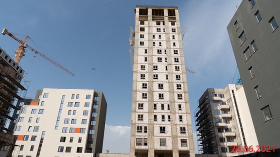 Квартал «Черника», пр. Александра Суворова, 15, к. 11 — 2 кв. 2021 г.