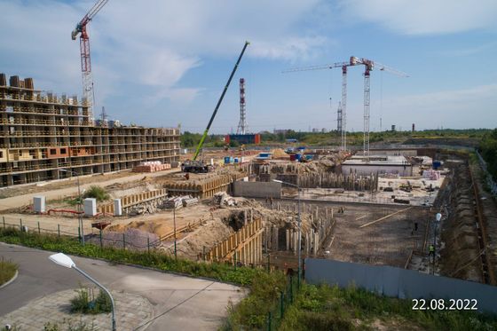 Квартал «Живи! В Рыбацком», ул. Гудиловская, 9 — 2 кв. 2022 г.