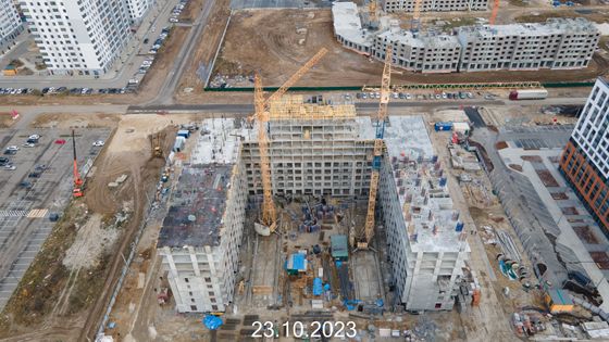 Жилой район «Никольский», ул. Петра Ершова, 12 — 4 кв. 2023 г.