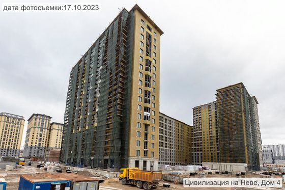 ЖК «Цивилизация на Неве», ул. Дыбенко, 3 — 4 кв. 2023 г.