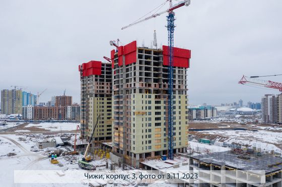 Микрорайон «Чижи», ул. Петра Подзолкова, 15Б, к. 3 — 4 кв. 2023 г.
