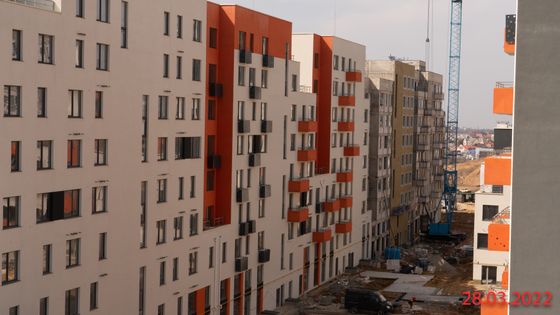 Квартал «Черника», пр. Александра Суворова, 15, к. 3 — 1 кв. 2022 г.