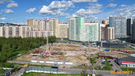 ЖК «Кудровский парк», ул. Центральная, 30, к. 1 — 2 кв. 2022 г.