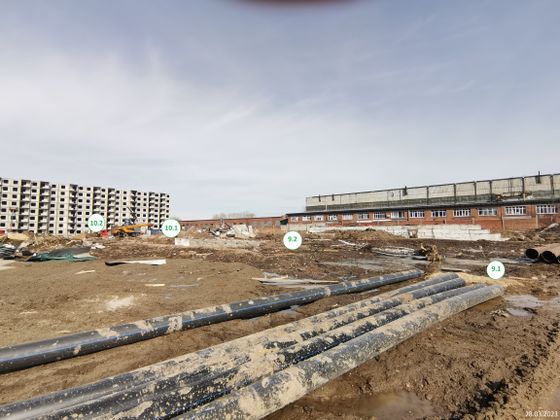 ЖК «АвиатоR» (Авиатор), корпус 9.1-9.2 — 1 кв. 2023 г.