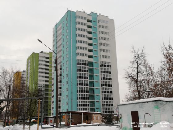 ЖК «Циолковский», ул. Коммуны, 33 — 1 кв. 2023 г.