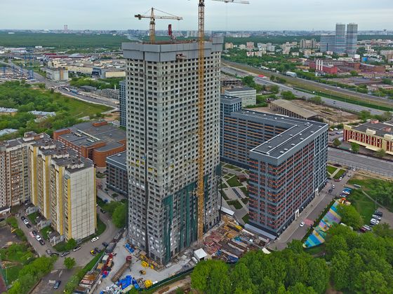 ЖК «AFI Tower» (АФИ Тауэр), проезд Серебрякова, 11-13, к. 1 — 2 кв. 2022 г.