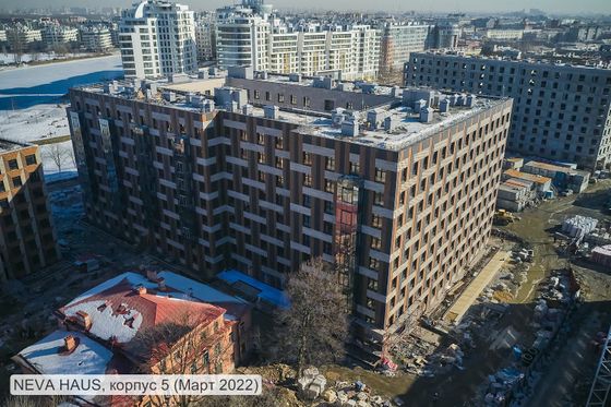 ЖК «Neva Haus» (Нева Хаус), Петровский пр., 11, к. 3 — 1 кв. 2022 г.