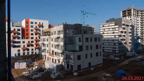 Квартал «Черника», пр. Александра Суворова, 55 — 1 кв. 2021 г.