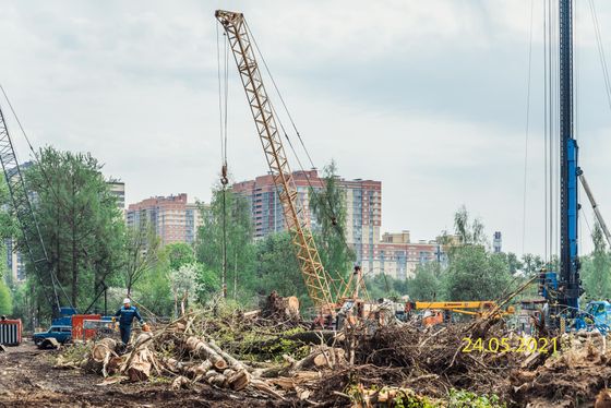 Квартал «Живи! В Рыбацком», пр. Советский, 43, к. 2 — 2 кв. 2021 г.