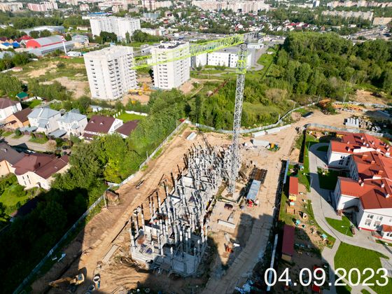 Микрорайон «Соловьиная роща. Новый квартал», ул. Александра Степанова, 14 — 3 кв. 2023 г.