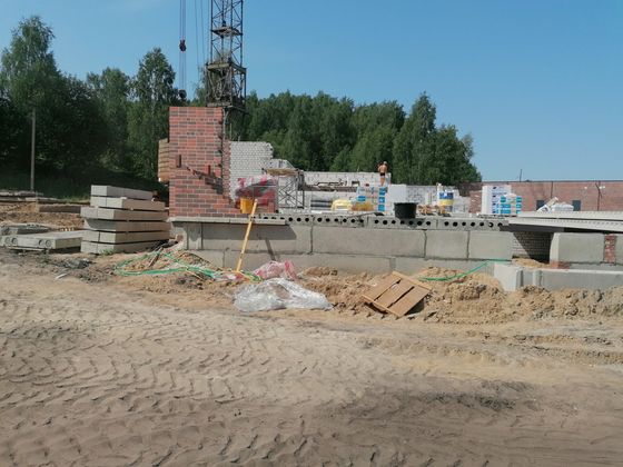 Микрорайон «Боровая Парк», ул. Днепровская, 19А — 2 кв. 2021 г.