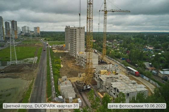 ЖК «Цветной город», Муринская дорога, 11, к. 3 — 2 кв. 2022 г.