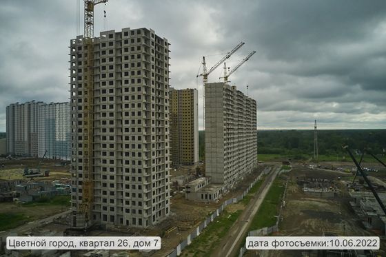 ЖК «Цветной город», Пахомовская ул., 22 — 2 кв. 2022 г.