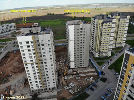 Жилой район «Южный город», ул. Губернаторская, 61 — 2 кв. 2022 г.
